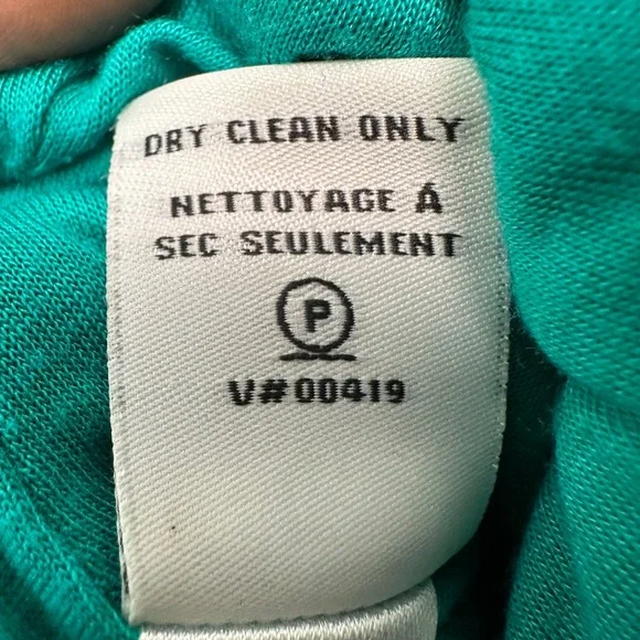 Diane von‎ Furstenberg Lace Dress Gold Zip Front 3/4 Sleeve Green Size 4 - Picture 6 of 8